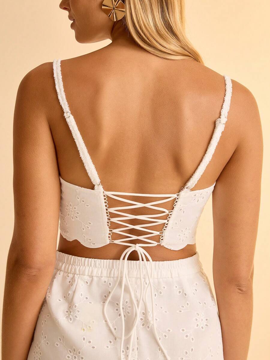 CAJUNI 2 peças Conjunto Casual de Verão Feminino com Top Justo e Saia com Recortes